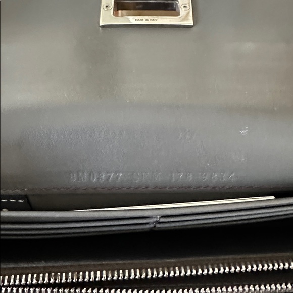 Fendi Multi Color Python Excotic Turn Lock Wallet EUC (with COA) - Picture 6 of 12